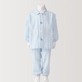 ベビー　脇に縫い目のない　二重ガーゼお着替えパジャマ