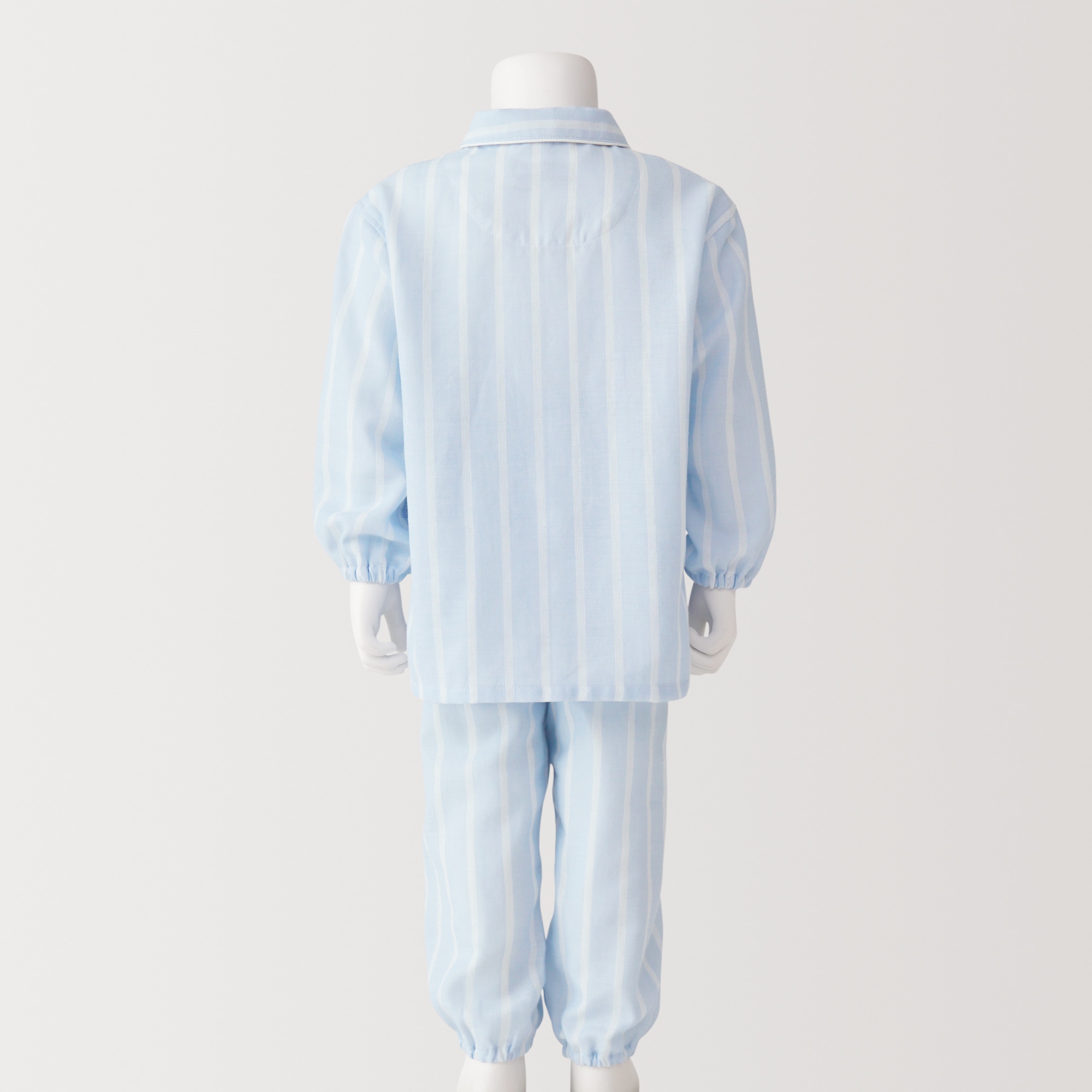 ベビー　脇に縫い目のない　二重ガーゼお着替えパジャマ