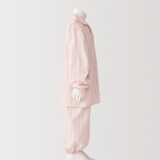 キッズ　脇に縫い目のない　二重ガーゼパジャマ