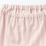 キッズ　脇に縫い目のない　二重ガーゼパジャマ