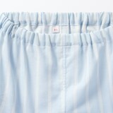 キッズ　脇に縫い目のない　二重ガーゼパジャマ