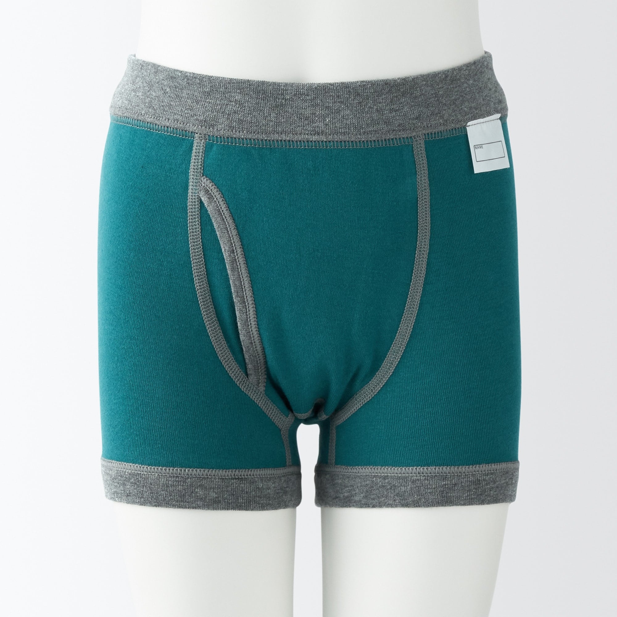 キッズ　フライス編み前開きボクサーパンツ