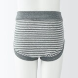 ベビー　フライス編み前閉じブリーフ