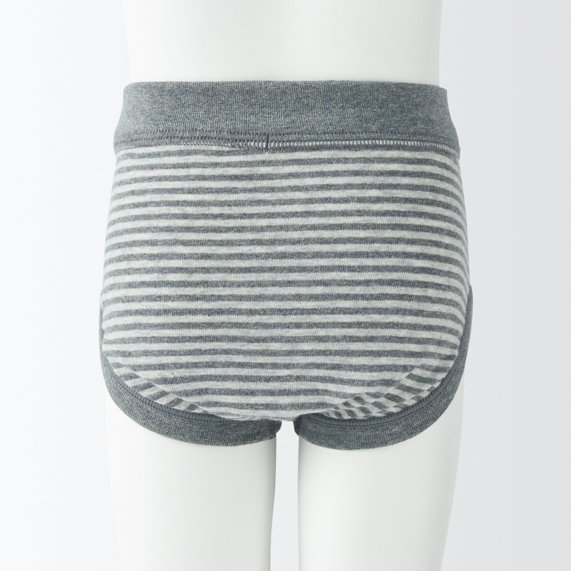 ベビー　フライス編み前閉じブリーフ