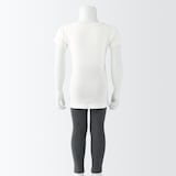 ベビー　フライス編みクルーネック半袖Ｔシャツ【インナー】