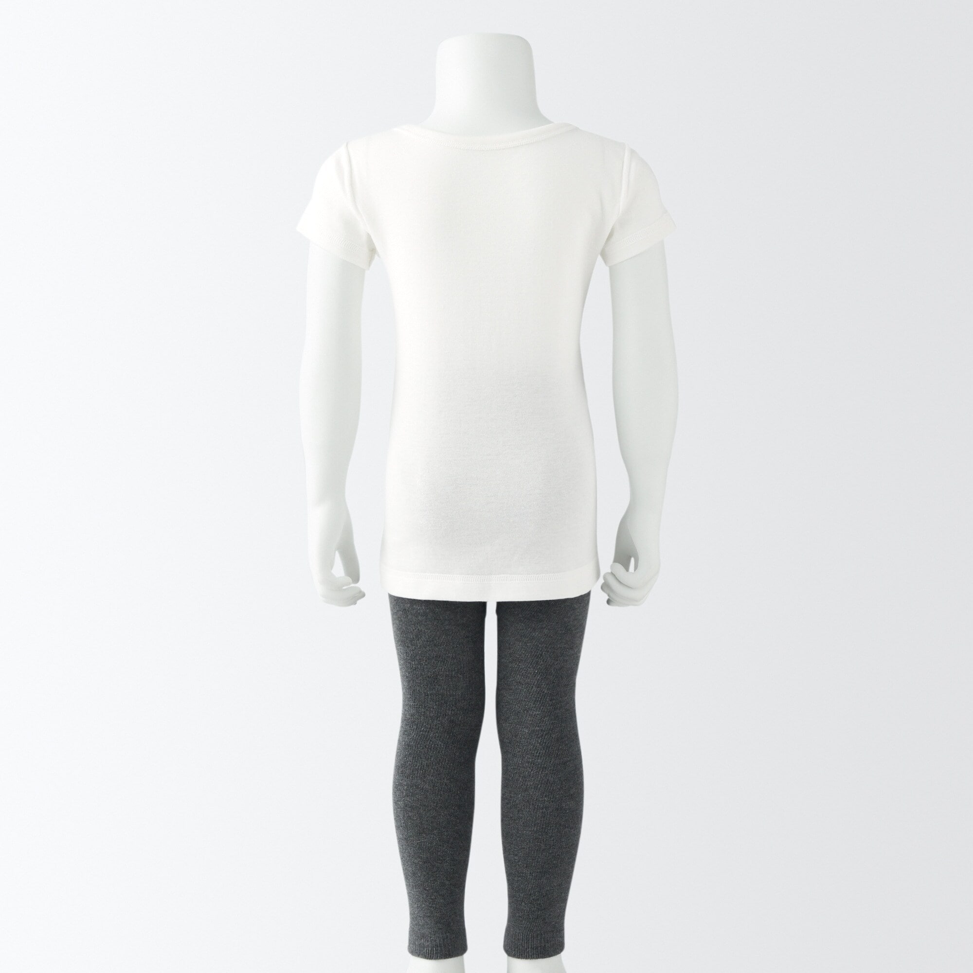 ベビー　フライス編みクルーネック半袖Ｔシャツ【インナー】