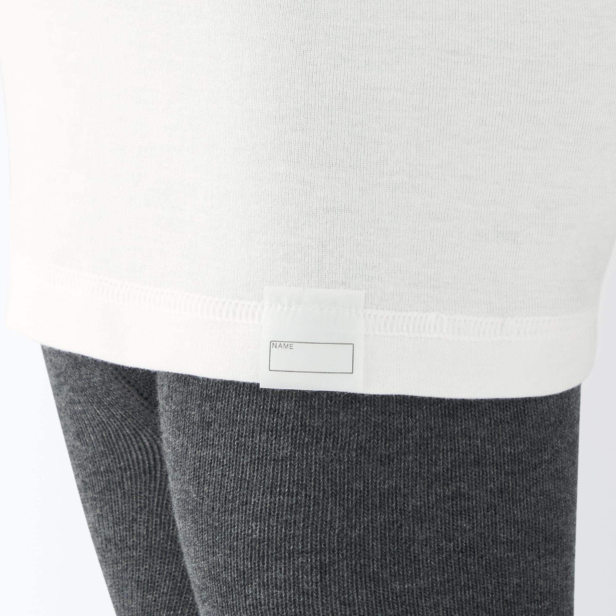 ベビー　フライス編みクルーネック半袖Ｔシャツ【インナー】