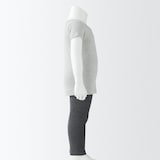 ベビー　フライス編みクルーネック半袖Ｔシャツ【インナー】