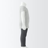 ベビー　フライス編みクルーネック半袖Ｔシャツ【インナー】