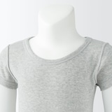 ベビー　フライス編みクルーネック半袖Ｔシャツ【インナー】