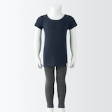 ベビー　フライス編みクルーネック半袖Ｔシャツ【インナー】