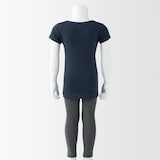 ベビー　フライス編みクルーネック半袖Ｔシャツ【インナー】