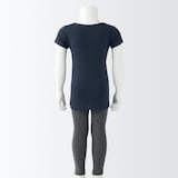 ベビー　フライス編みクルーネック半袖Ｔシャツ【インナー】