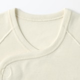 無染色フライス編み短肌着