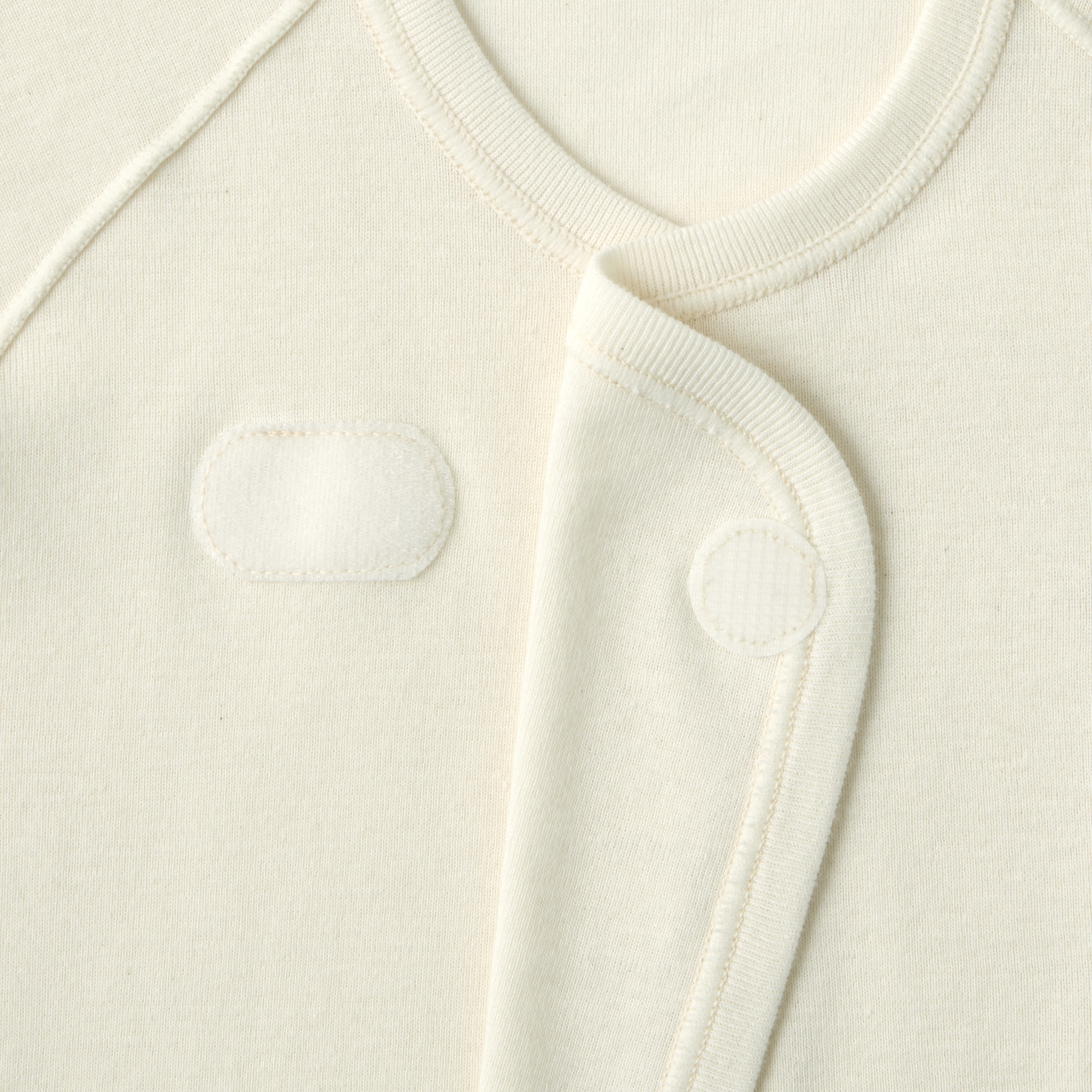 無染色フライス編み短肌着