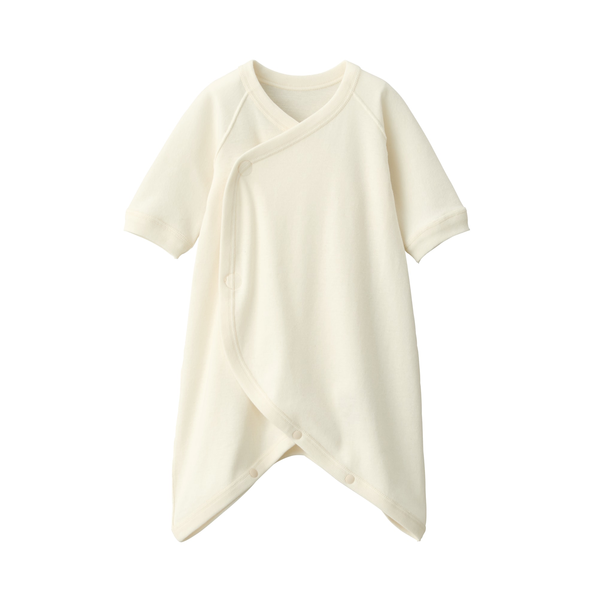 無染色フライス編みコンビ肌着