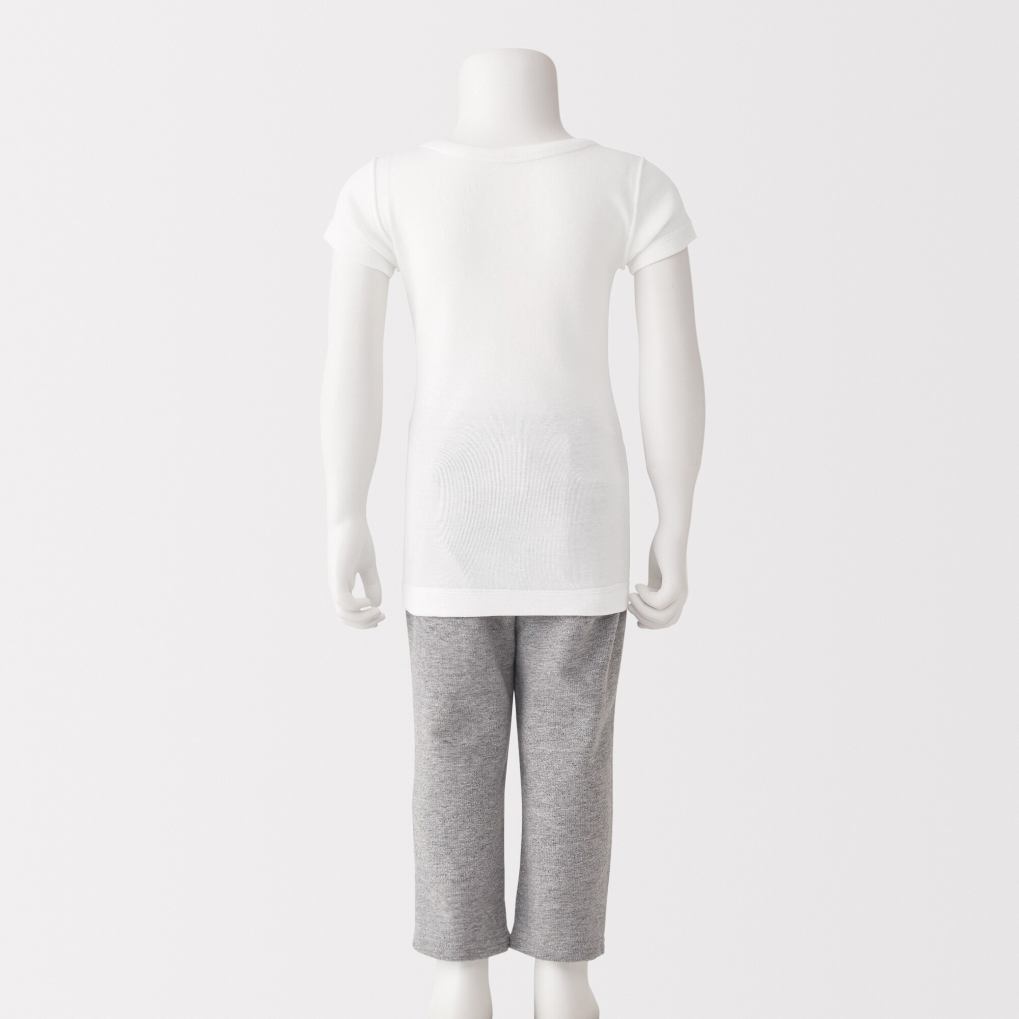 ベビー　さらっと綿クルーネックＴシャツ【インナー】