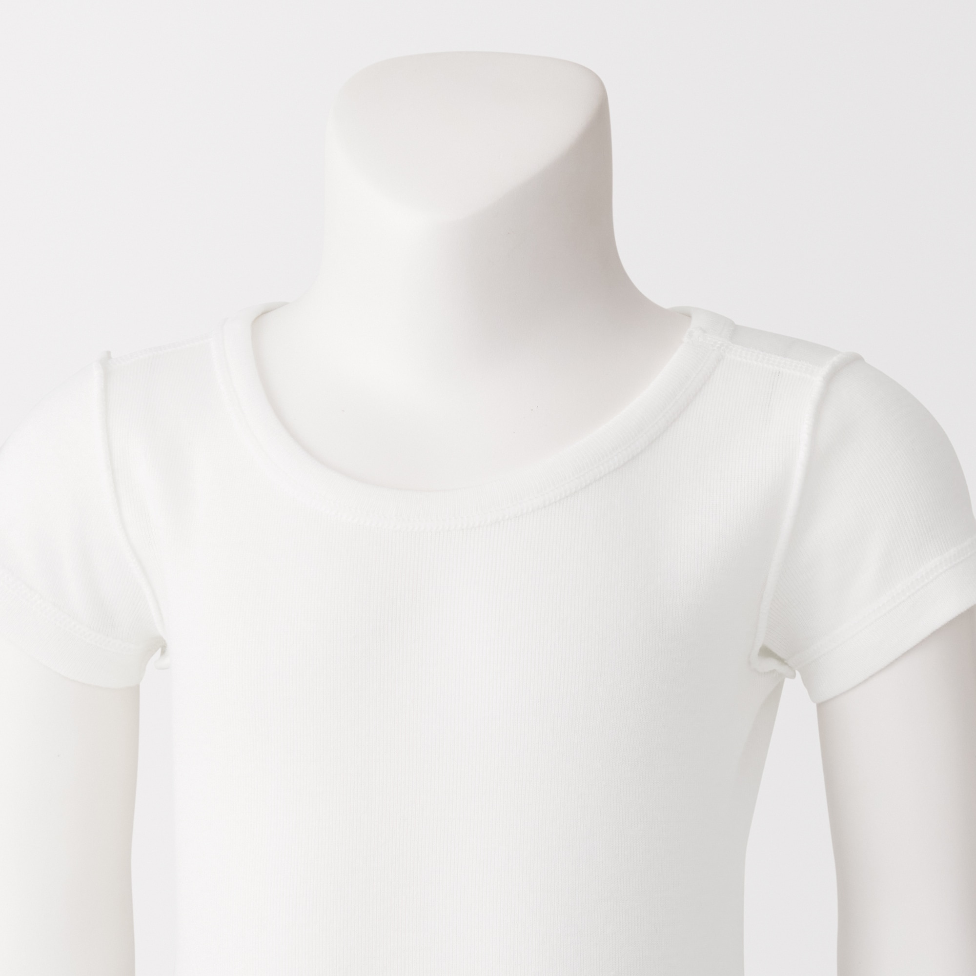 ベビー　さらっと綿クルーネックＴシャツ【インナー】