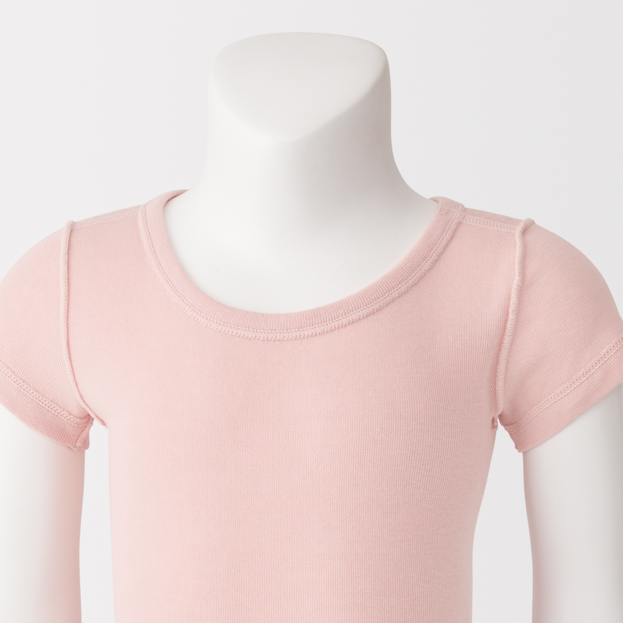 ベビー　さらっと綿クルーネックＴシャツ【インナー】