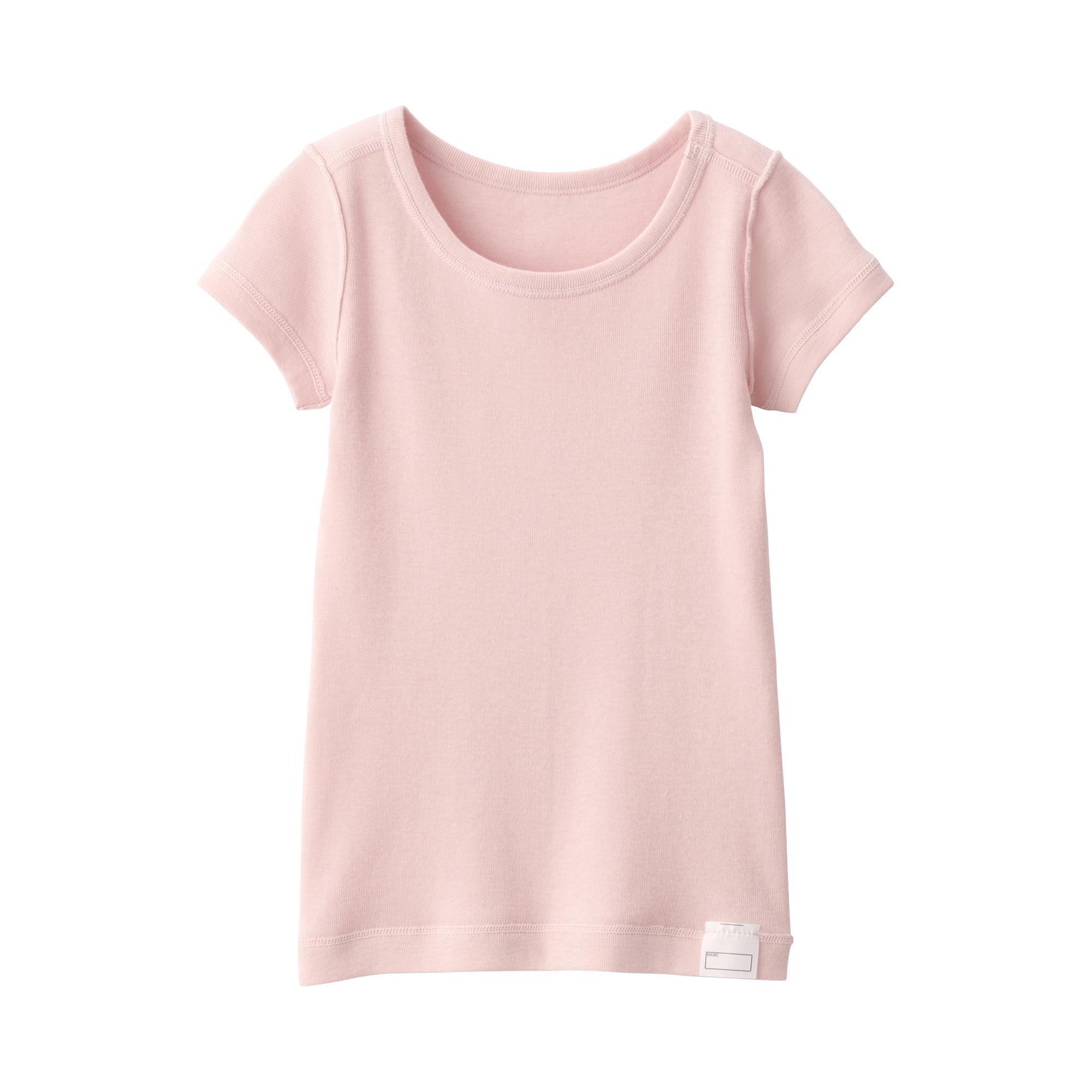 ベビー　さらっと綿クルーネックＴシャツ【インナー】