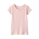 ベビー　さらっと綿クルーネックＴシャツ【インナー】