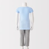 ベビー　さらっと綿クルーネックＴシャツ【インナー】