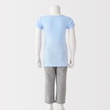 ベビー　さらっと綿クルーネックＴシャツ【インナー】