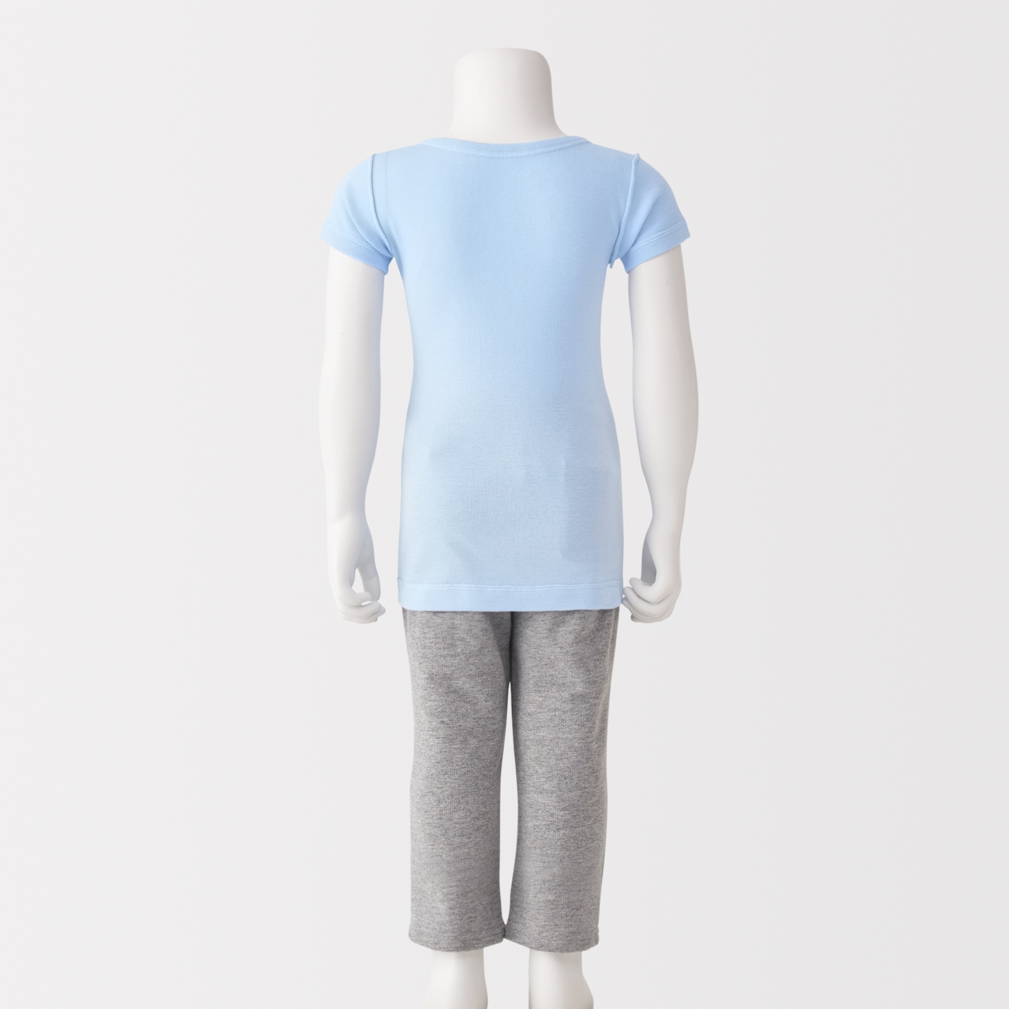 ベビー　さらっと綿クルーネックＴシャツ【インナー】