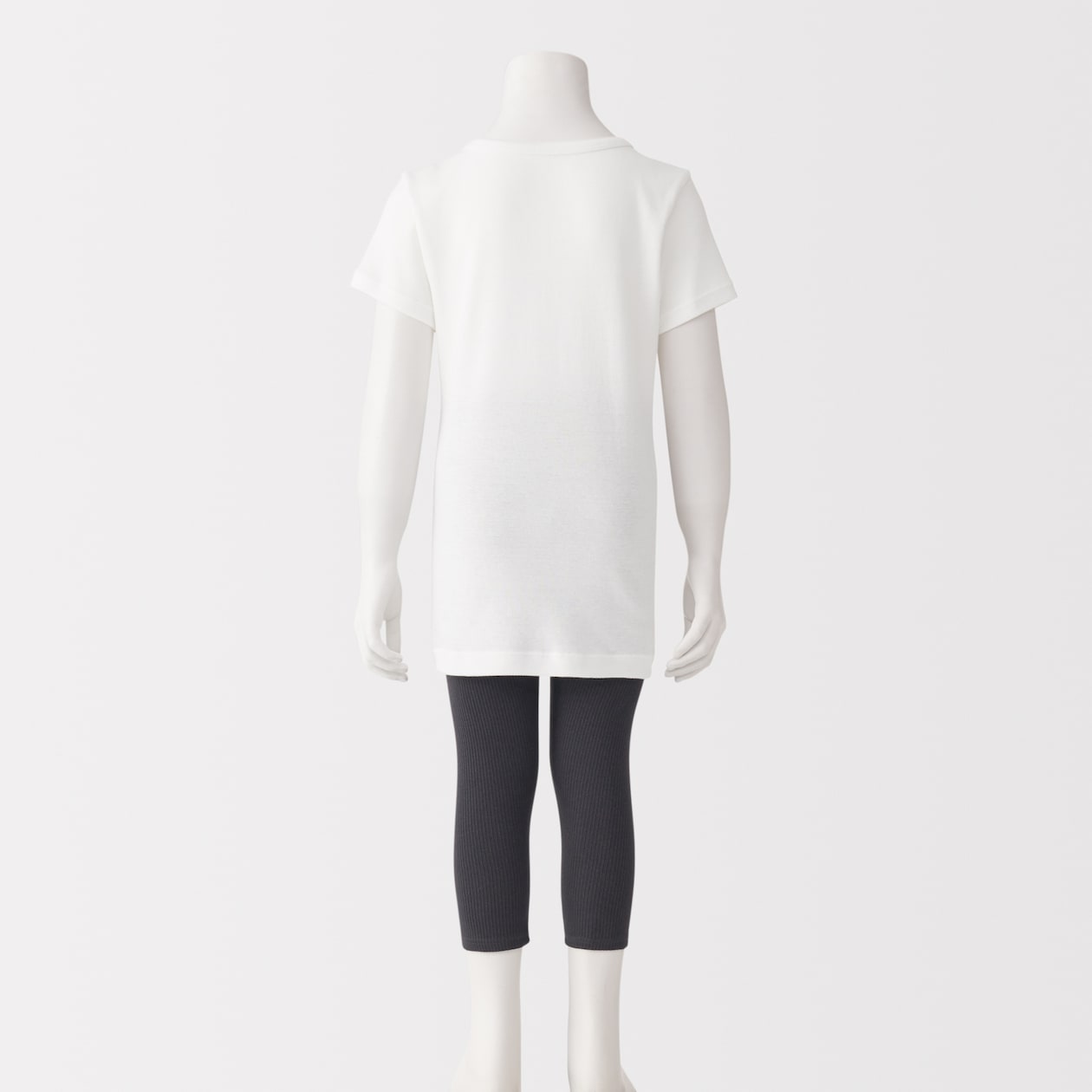 キッズ　さらっと綿クルーネックＴシャツ【インナー】