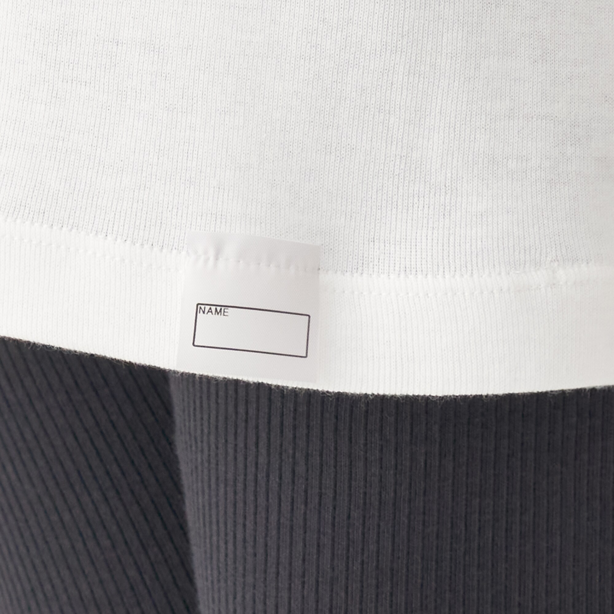 キッズ　さらっと綿クルーネックＴシャツ【インナー】