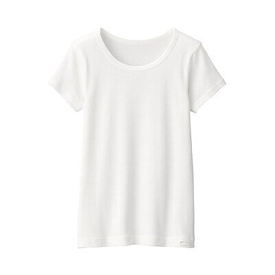 キッズ　さらっと綿　クルーネックＴシャツ【インナー】