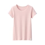 キッズ　さらっと綿クルーネックＴシャツ【インナー】