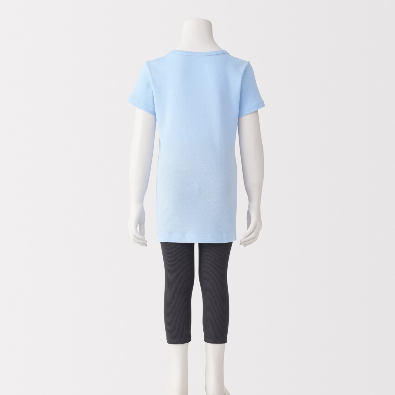 キッズ　さらっと綿クルーネックＴシャツ【インナー】