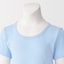 キッズ　さらっと綿クルーネックＴシャツ【インナー】