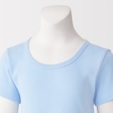 キッズ　さらっと綿クルーネックＴシャツ【インナー】