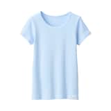 キッズ　さらっと綿クルーネックＴシャツ【インナー】