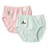 ベビー　動物柄　２枚組　ショーツ