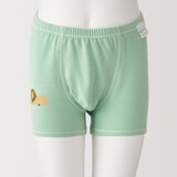 キッズ　動物柄　２枚組　前閉じボクサーパンツ