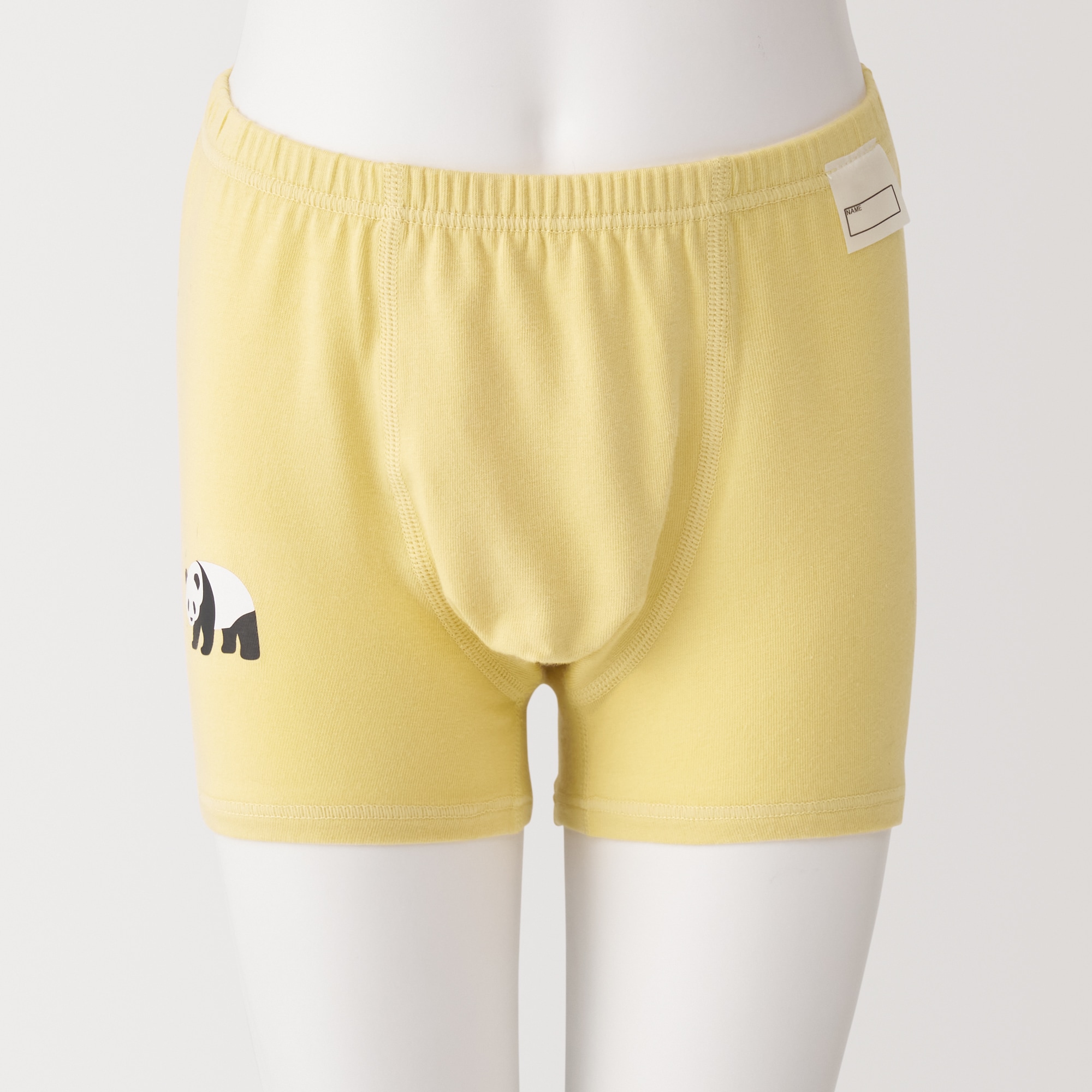 キッズ　動物柄　２枚組　前閉じボクサーパンツ