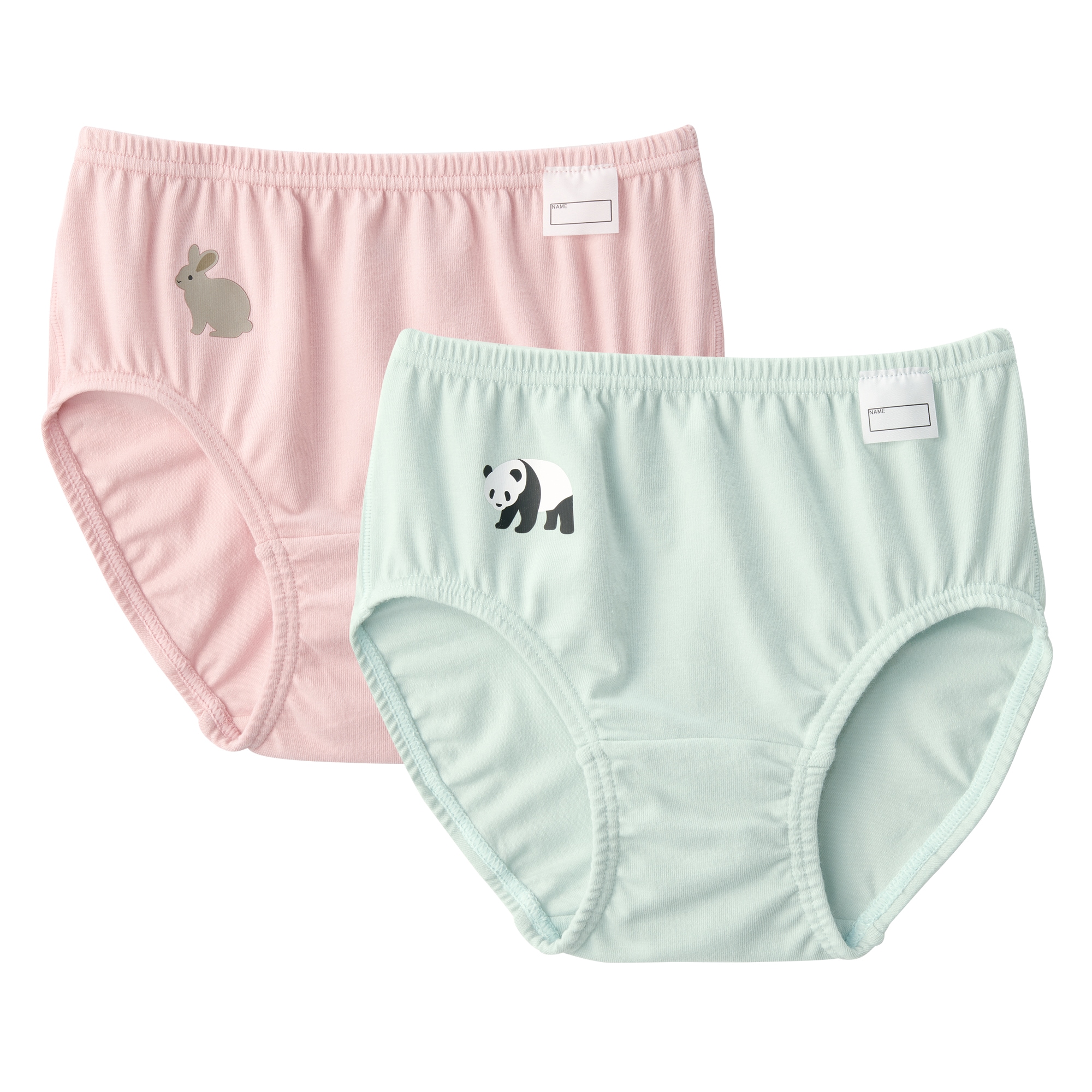 キッズ　動物柄　２枚組　ショーツ