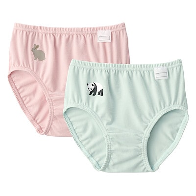 キッズ　動物柄　２枚組　ショーツ
