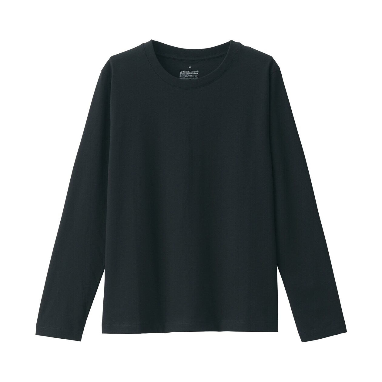 婦人　天竺編みクルーネック長袖Ｔシャツ