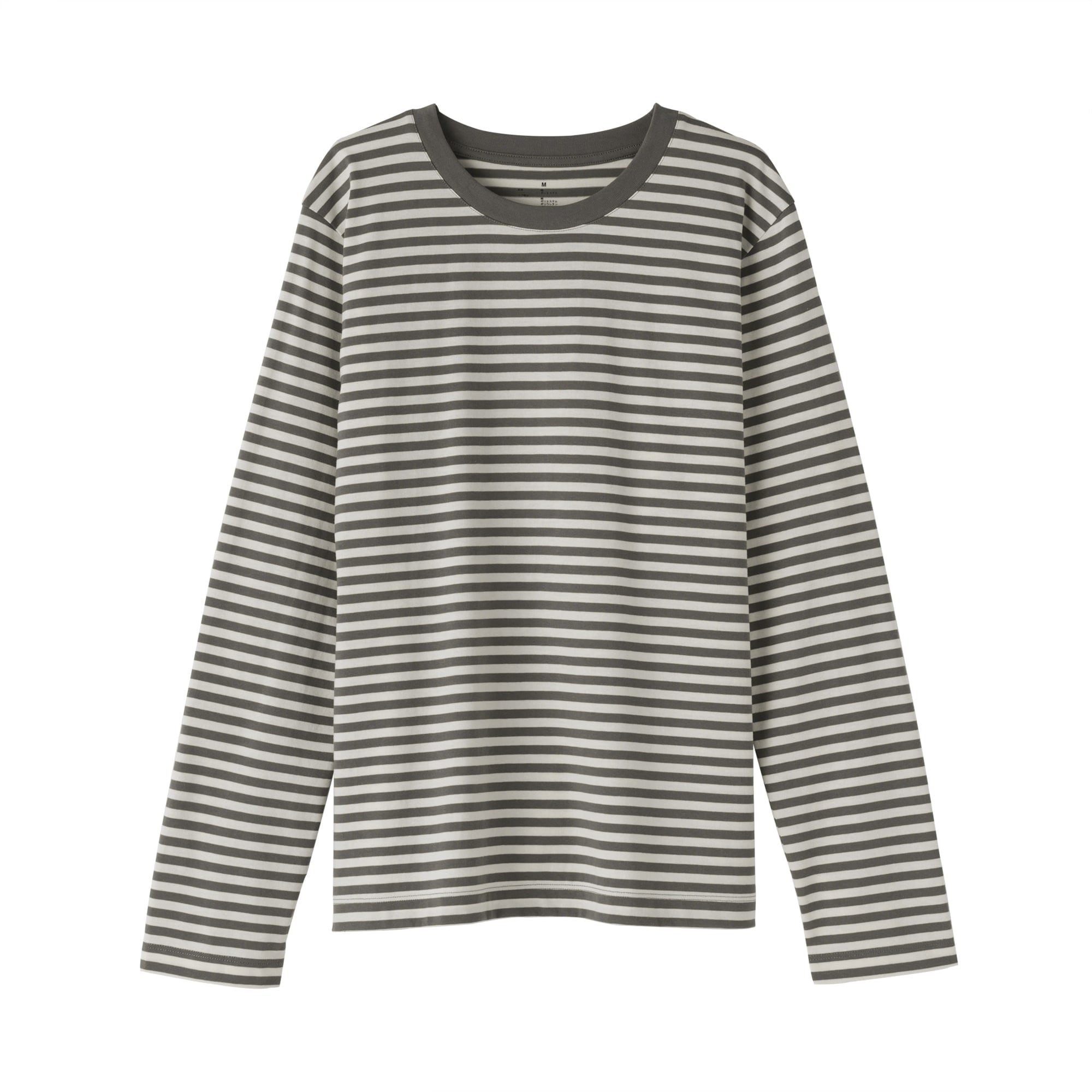 婦人　天竺編みクルーネック長袖Ｔシャツ