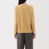 婦人　天竺編みクルーネック長袖Ｔシャツ