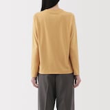 婦人　天竺編みクルーネック長袖Ｔシャツ