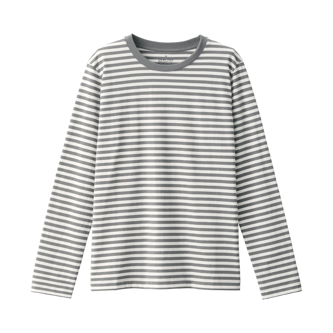 婦人　天竺編みクルーネック長袖Ｔシャツ