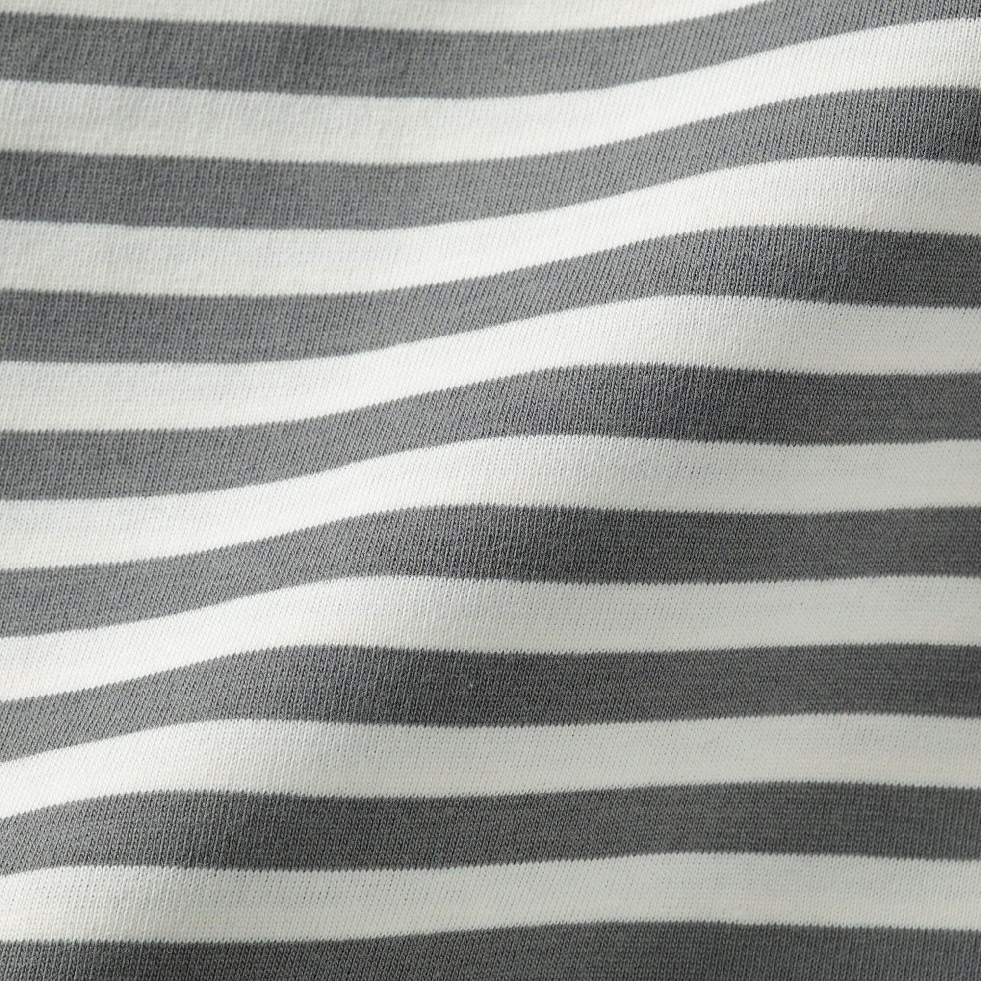 婦人　天竺編みクルーネック長袖Ｔシャツ