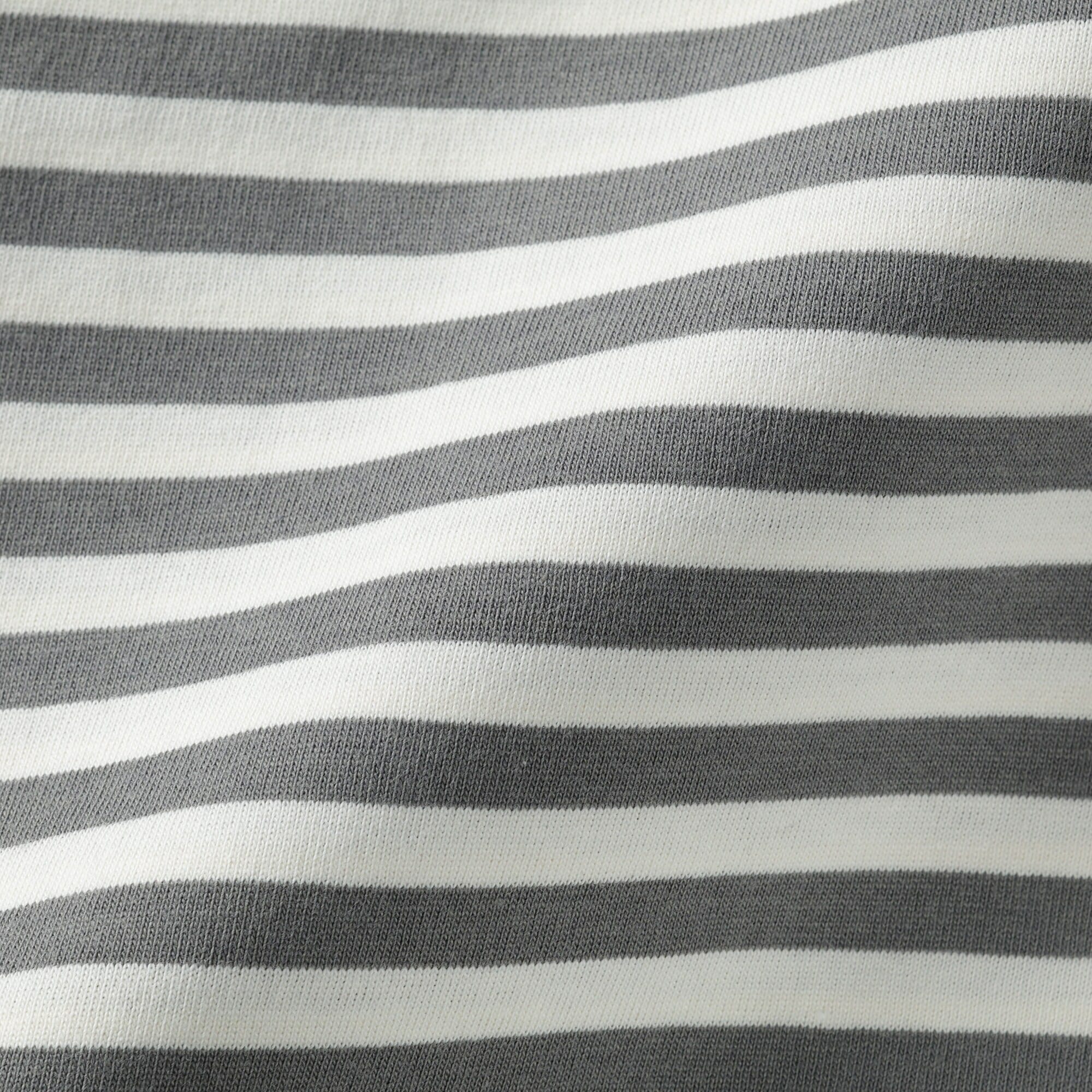 婦人　天竺編みクルーネック長袖Ｔシャツ