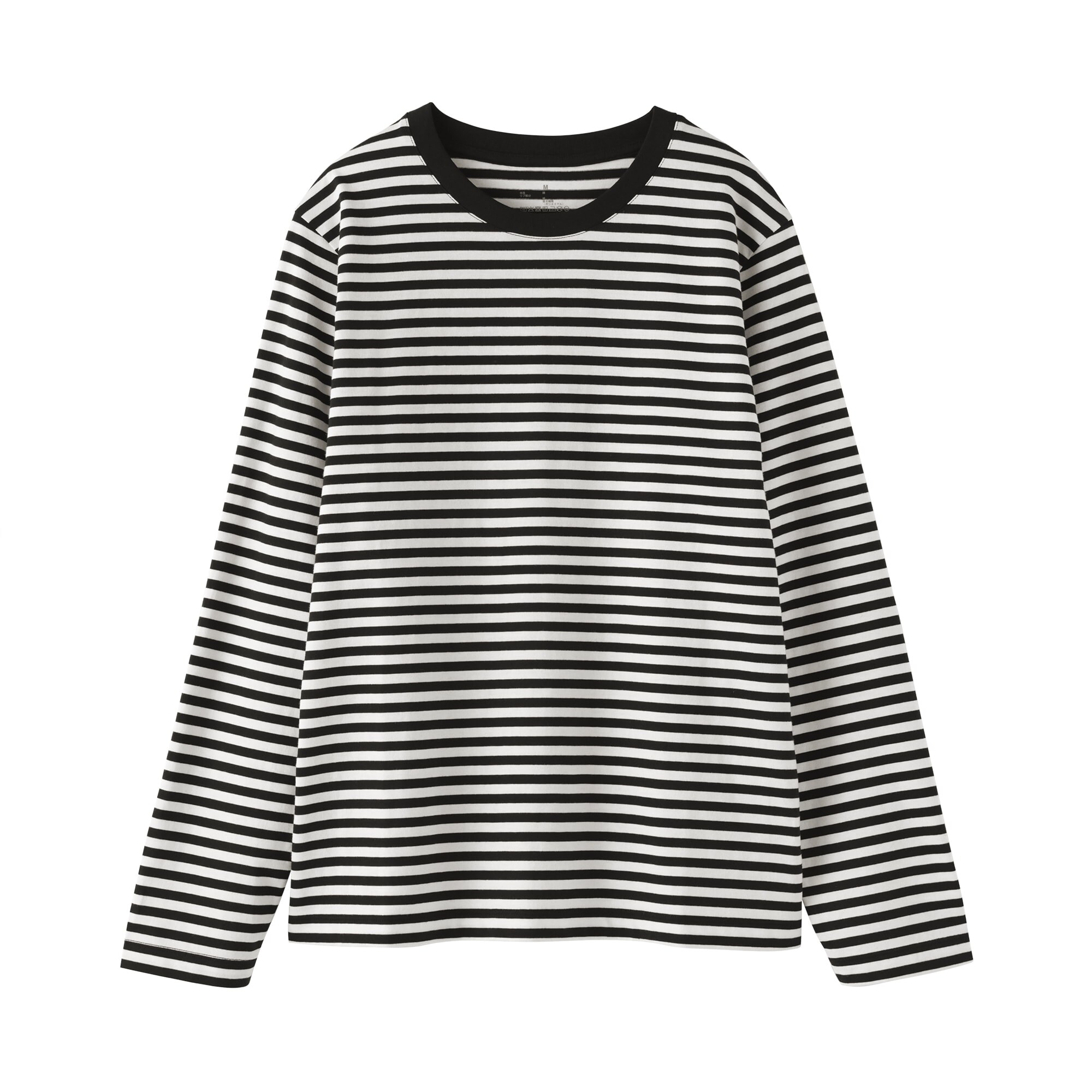 婦人　天竺編みクルーネック長袖Ｔシャツ