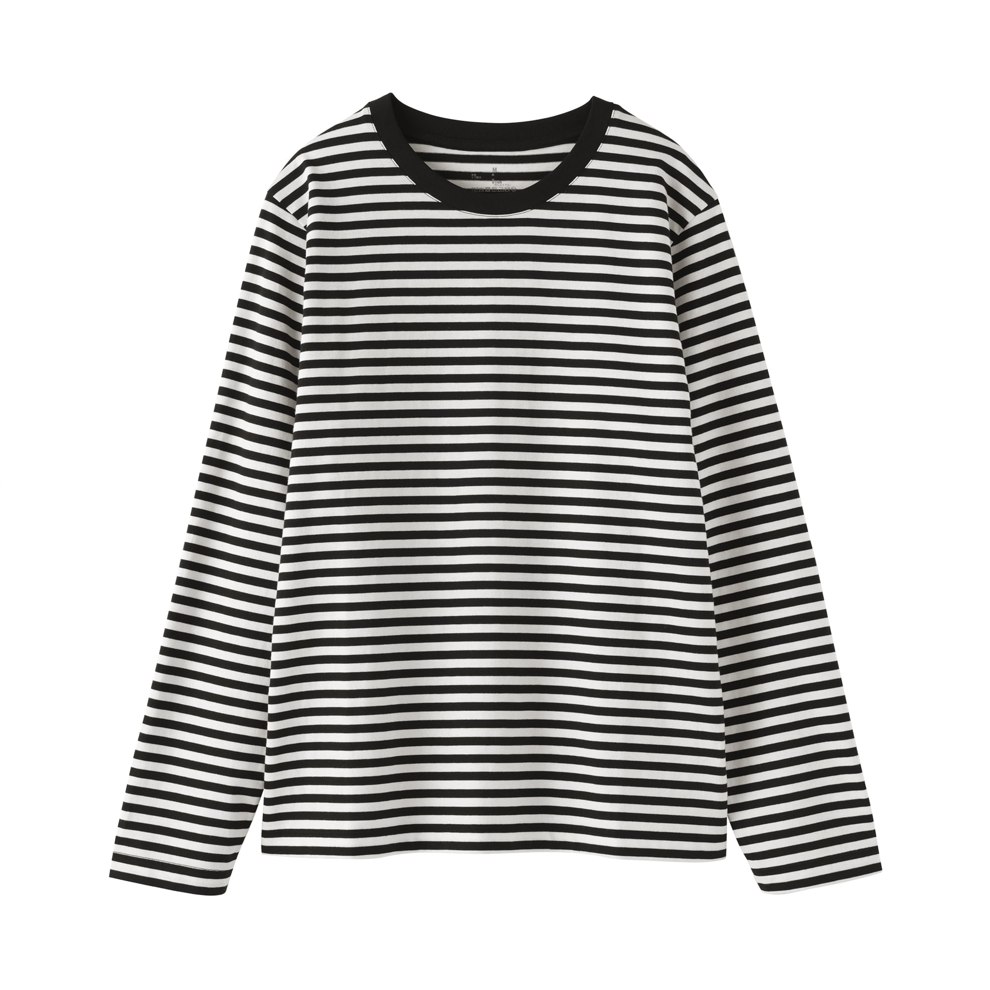 婦人　天竺編みクルーネック長袖Ｔシャツ